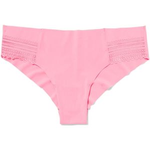 HEMA Dames Brazilian Micro Met Kant Roze (roze)