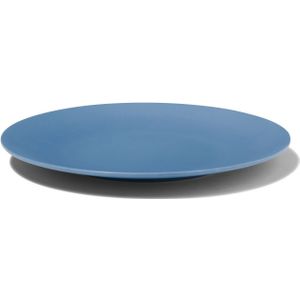 HEMA Ontbijtbord Ø 21.5 Melamine Mat Blauw (blauw)