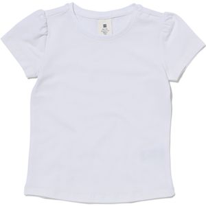 HEMA Kinder T-shirts - 2 Stuks Wit (wit)