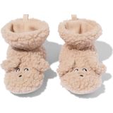 HEMA Baby Slofjes Teddy Hond Beige (beige)