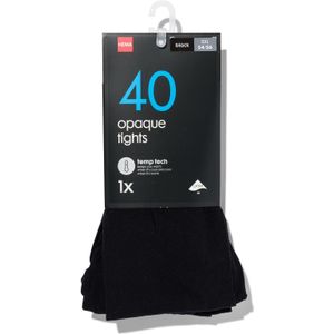 HEMA Temp Tech Panty 40denier Zwart (zwart)