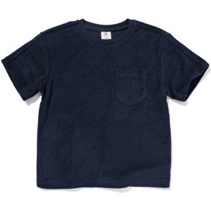 HEMA Kinder T-shirt Donkerblauw (donkerblauw)