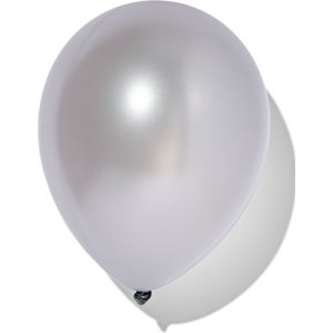 HEMA 10-pak Ballonnen (zilver)