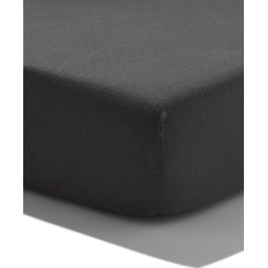 HEMA Topper Hoeslaken Jersey 160x200 Donkergrijs (donkergrijs)