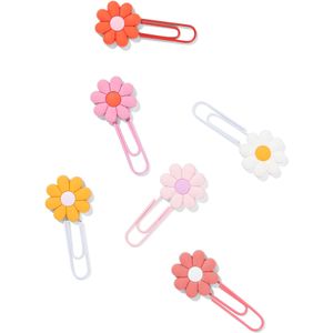 HEMA Paperclips Bloemen - 6 Stuks