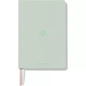 RETTACY Bullet Journal Notitieboek, A5, gelinieerd, met 100 g/m² dik papier, 150 vellen/300 genummerde pagina's, collegeblok voor kantoor en school, leren hoes, roségoud, 14,8 cm x 21 cm