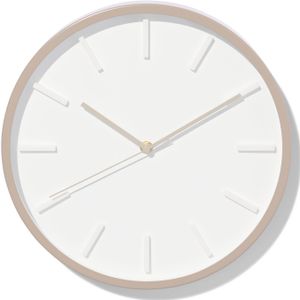 HEMA Wandklok 30cm Taupe
