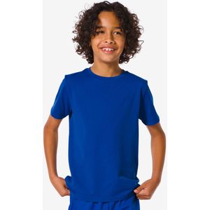 HEMA Naadloos Kinder Sportshirt Felblauw (felblauw)