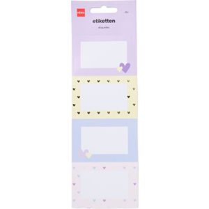 HEMA Etiketten Bloemen Pastel - 20 Stuks