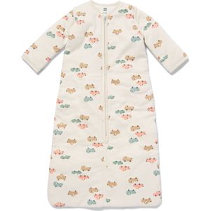 HEMA Baby Slaapzak Met Afneembare Mouwen Katoen Auto&apos;s Gebroken Wit (gebroken wit)
