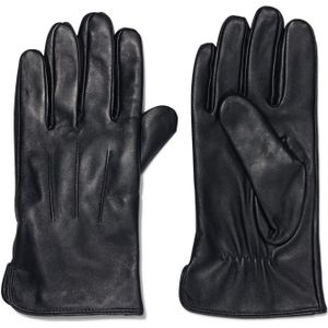 HEMA Heren Handschoenen Met Touchscreen Leer Zwart (zwart)