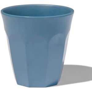HEMA Beker Melamine Mat Grijsblauw 300ml