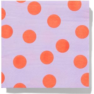 HEMA Servetten Stip 33x33cm - 20 Stuks