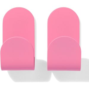 HEMA Plakhaken Roze - 2 Stuks