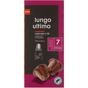 HEMA Koffiecups Lungo Ultimo - 20 Stuks