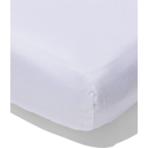 HEMA Splittopper Hoeslaken Jersey 180x200/210 (wit)
