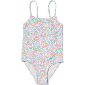 HEMA Kinder Badpak Met Bloemen Multi (multi)