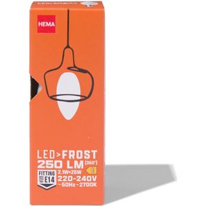 HEMA Led Kaars Glass Frost E14 2.5W 250lm