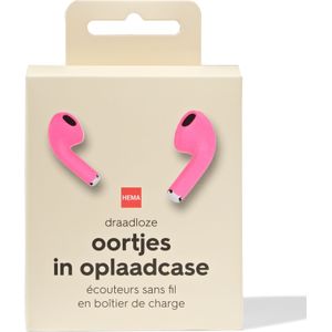 HEMA Draadloze Oortjes Roze