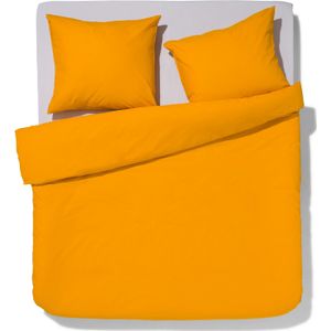 HEMA Dekbedovertrek Zacht Katoen 240x200/220 Okergeel (okergeel)