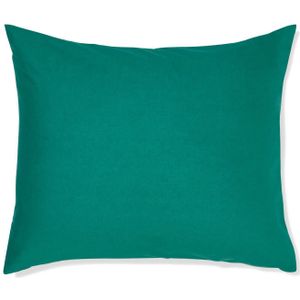 HEMA Kussensloop 60x70cm Zacht Katoen Middengroen (middengroen)