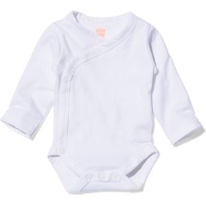 HEMA 2-pak Baby Rompers Biologisch Katoen Wit (wit)