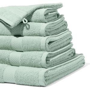 HEMA Handdoeken - Zware Kwaliteit Lichtgroen (lichtgroen)