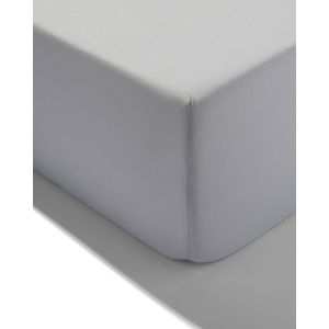 HEMA Hoeslaken Jersey 180x200 Donkergrijs (donkergrijs)