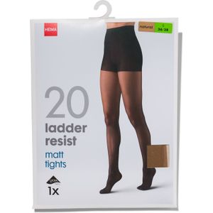 HEMA Panty Ladder Resist 20denier Naturel Naturel (naturel)