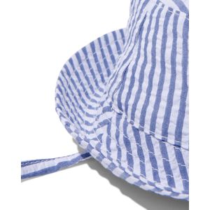 HEMA Babyhoed Met Strepen Blauw (blauw)