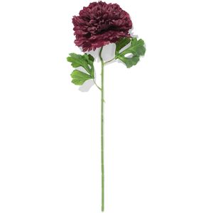 HEMA Kunstbloem Pioenroos (bordeauxrood)