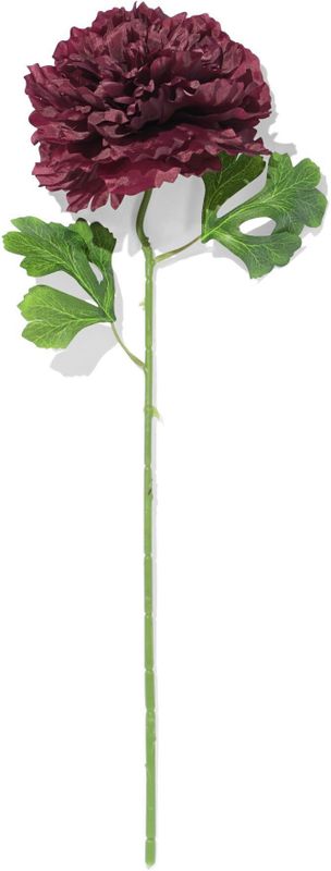 HEMA Kunstbloem Pioenroos (bordeauxrood)