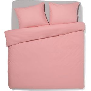 HEMA Dekbedovertrek Zacht Katoen 200x200/220 Blush (roze)