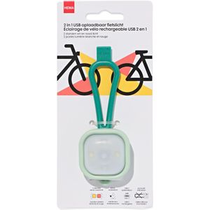 HEMA USB Fietslampje Voor- En Achter