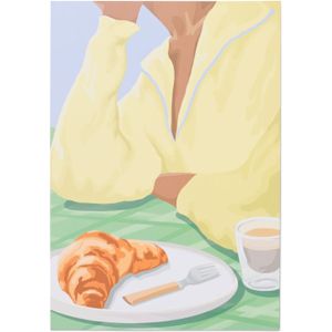 HEMA Poster 21x30 Croissant