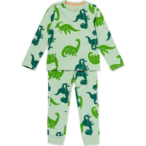 HEMA Kinderpyjama Stretch Katoen Dino Groen (groen)