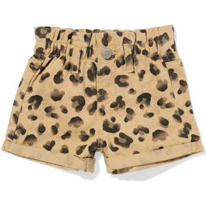 HEMA Baby Korte Broek Luipaard Bruin (bruin)