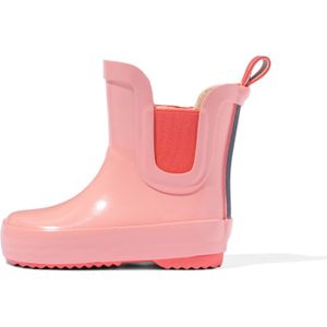 HEMA Baby Regenlaarzen Rubber Roze Koraal (koraal)