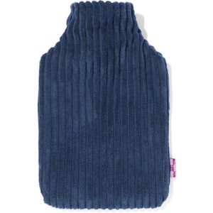 HEMA Warmwaterkruik Rib Blauw