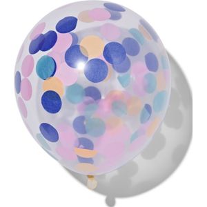 HEMA 6-pak Confetti Ballonnen (multicolor)