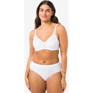 HEMA Dameshipster Naadloos Micro Wit (wit)
