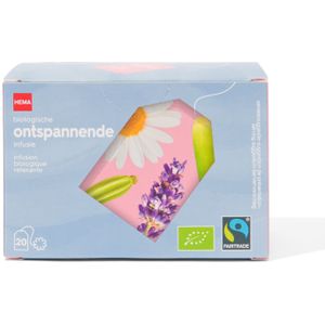 HEMA Biologische Infusie Kamille, Venkel, Kaneel En Lavendel - 20 Stuks