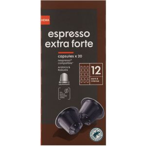 HEMA Koffiecups Extra Forte - 20 Stuks