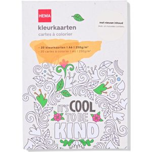 HEMA Kleurkaarten A6 DIY