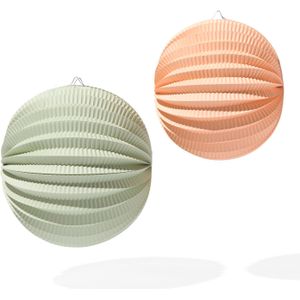 HEMA Lampion Papier 2 Stuks 20 En 24cm