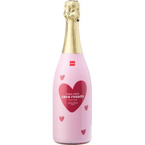 HEMA Cava Rosado Valentijn 0.75L