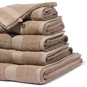 HEMA Handdoeken - Zware Kwaliteit Taupe (taupe)