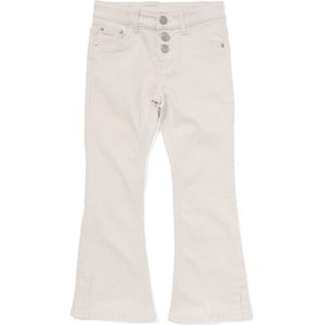 HEMA Kinder Jeans Flared Gebroken Wit (gebroken wit)