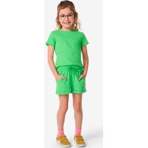 HEMA Kinder Sweatshort Groen (groen)