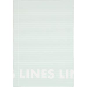 HEMA Schriften Mint A4 Gelinieerd - 3 Stuks